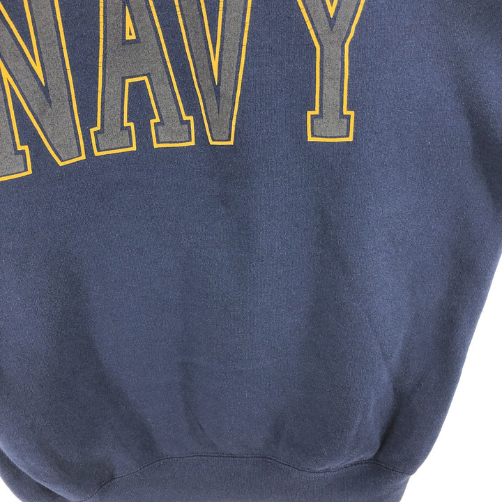 80s-90'S Sophie USNAVY Sweatshirt Pullover Hoodie Made in USA Men's L Size Vintage /eaa462549