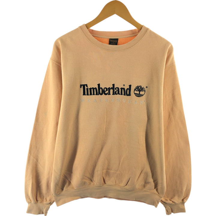 90'S Timberland WEATHERGEAR logo sweatshirt, men's M size, vintage / eaa462574