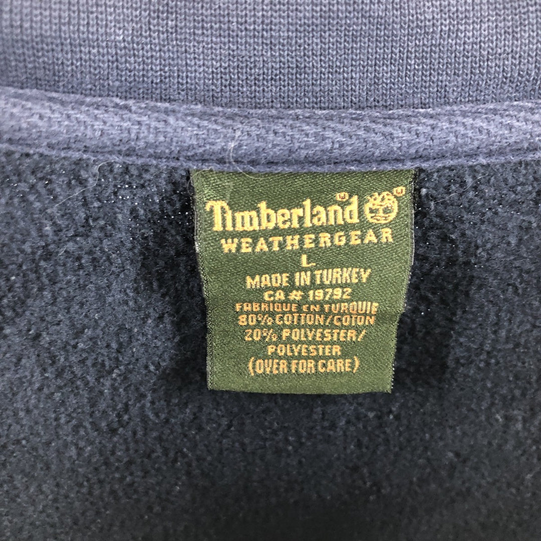 90'S Timberland WEATHERGEAR logo sweatshirt, men's size L, vintage / eaa462577