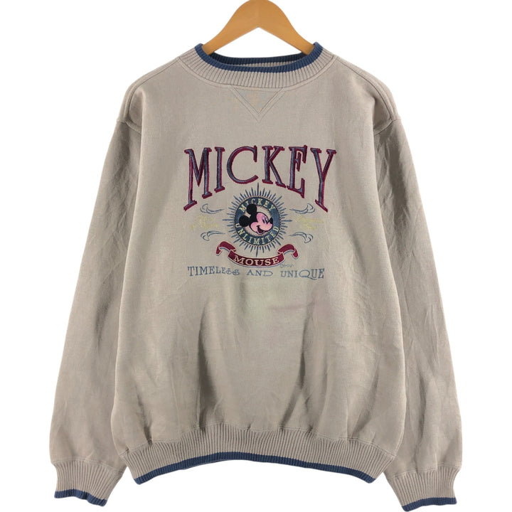 90'S Mickey Unlimited MICKEY UNLIMITED character sweatshirt, trainer, men's size L / eaa462617