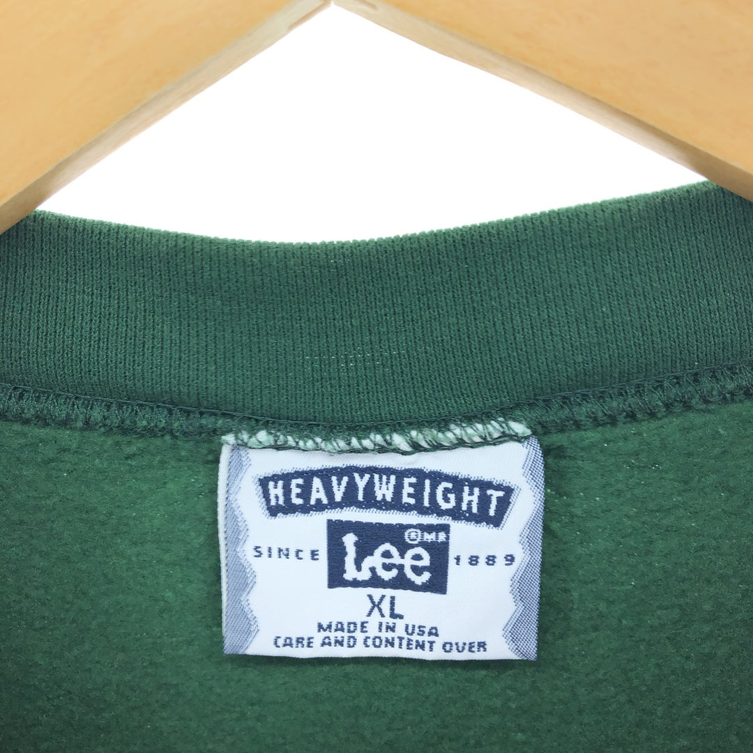 90'S Lee Heavyweight College Sweatshirt, Made in USA, Men's XL, Vintage /eaa462690