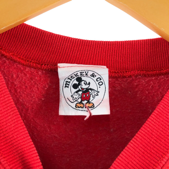 90'S MICKEY AND CO. Character Sweatshirt, Made in USA, Men's L size /eaa462732