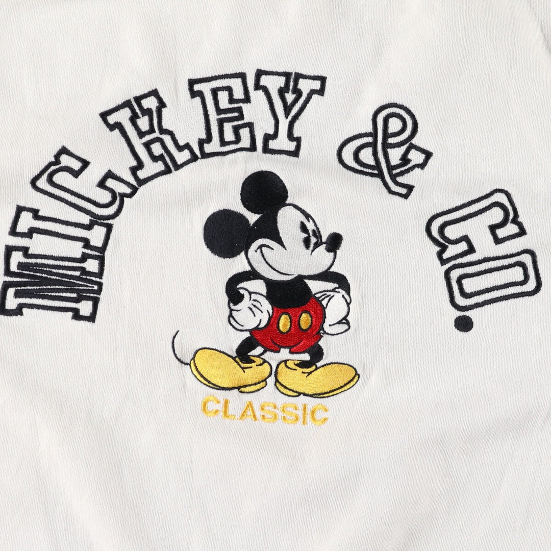 90'S MICKEY AND CO. Character Sweatshirt, Men's L size / eaa462744