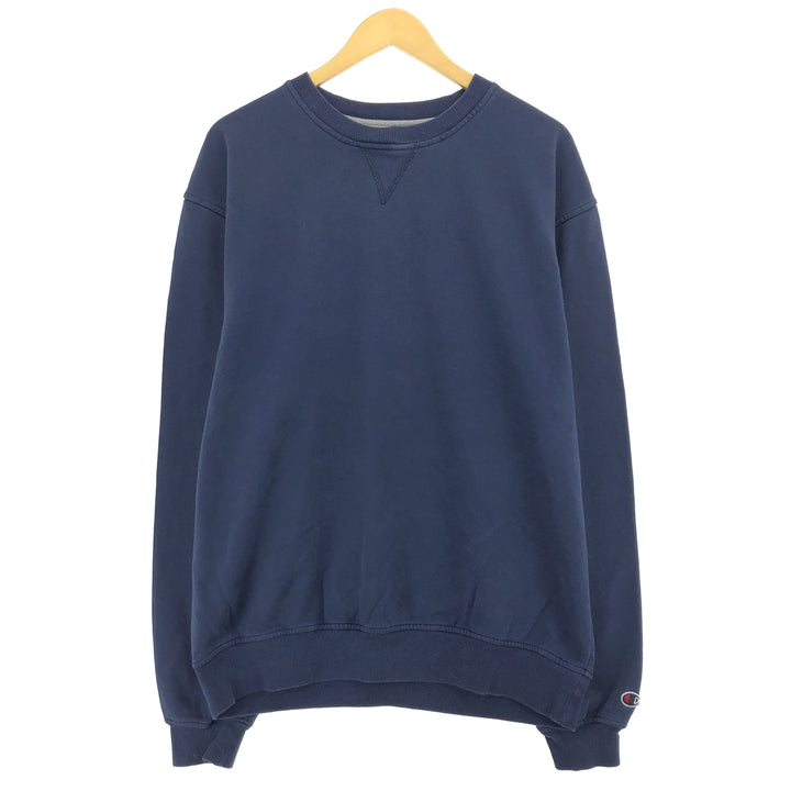 Champion Plain Blank Sweatshirt Trainer Men's L size / eaa462773