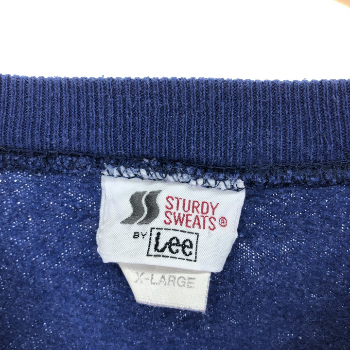 90'S Lee STURDY SWEATS plain blank sweatshirt, sweatshirt, made in USA, men's XL equivalent, vintage /eaa462880