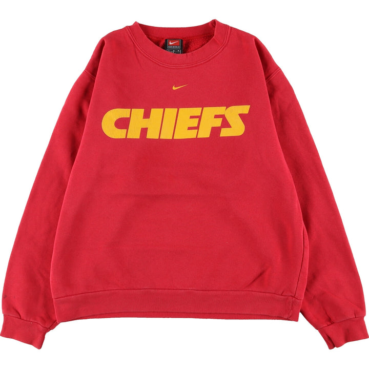 00'S Nike NIKE NFL KANSAS CITY CHIEFS Kansas City Chiefs Printed Sweatshirt Trainer Men's L size / eaa462952