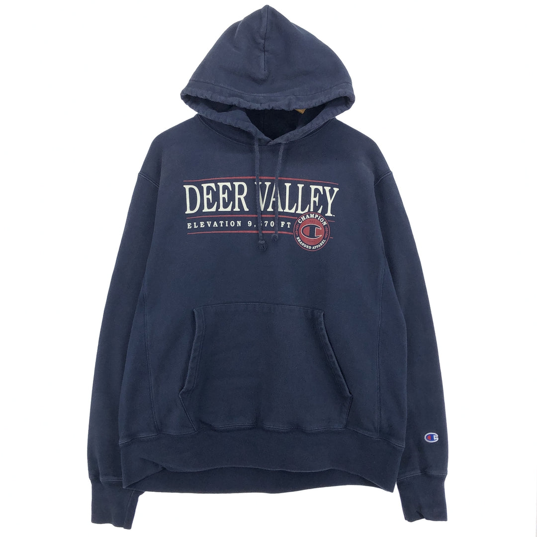 Champion REVERSE WEAVE Reverse Weave Sweat Pullover Hoodie Men's L equivalent / eaa463125