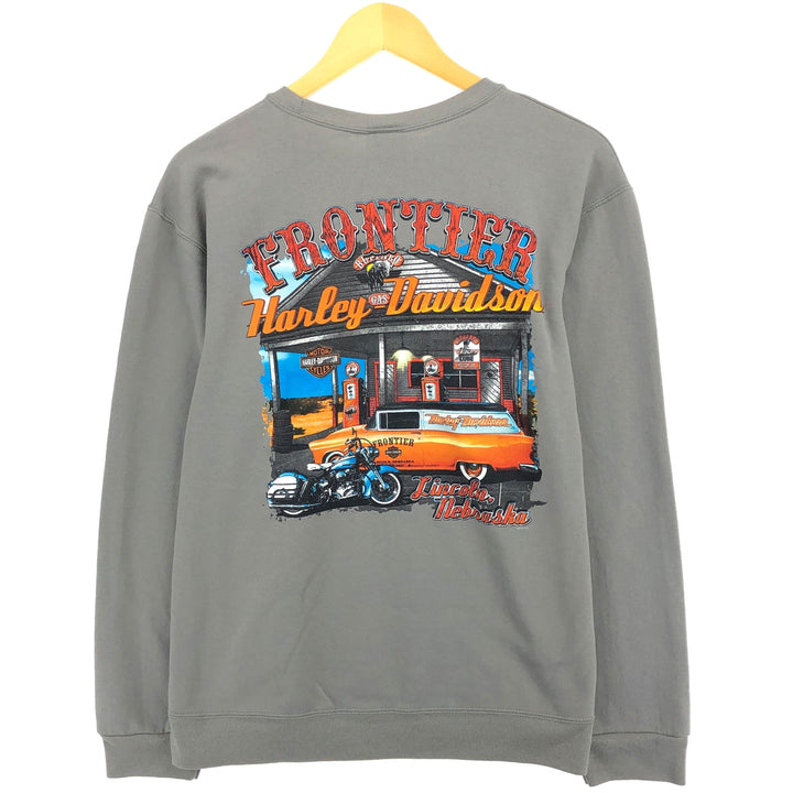 Harley-Davidson Advertising Sweatshirt, Men's M size / eaa463142