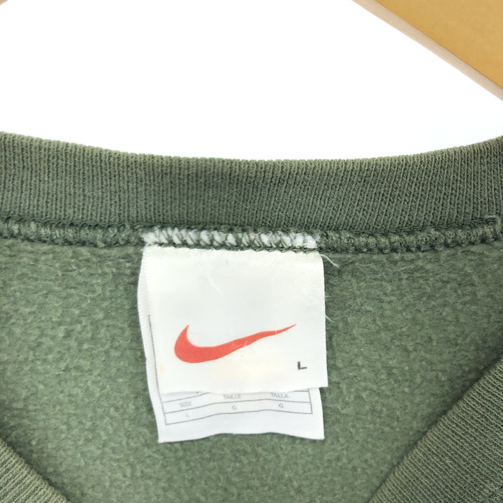 00'S Nike One Point Logo Sweatshirt Trainer Men's L size / eaa463403