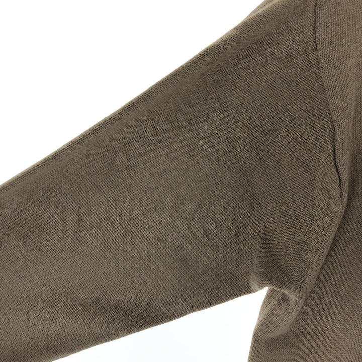 CONSENSUS SPORTSWEAR Polo Knit Sweater, Men's Size M cotton Beige type Vintage Second Hand