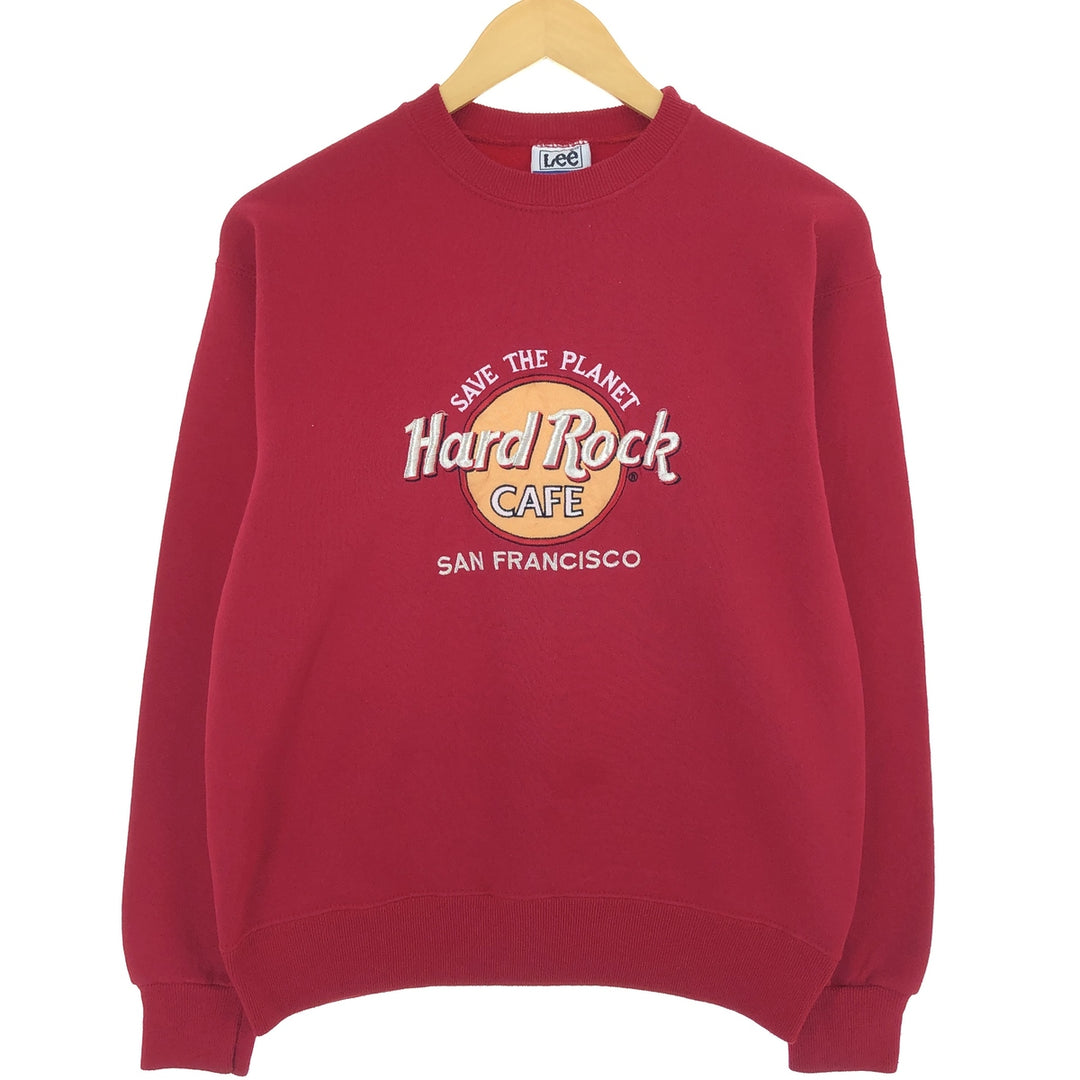 Lee HARD ROCK CAFE Advertising Sweatshirt, Made in USA, Men's M size / eaa463419