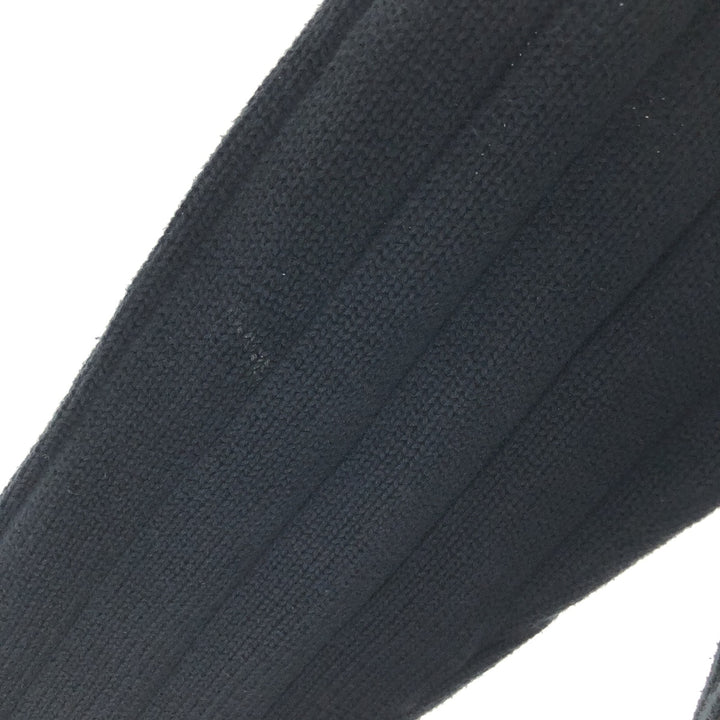 DOCKERS Ribbed Cotton Knit Sweater, Men's Size Medium cotton black type Vintage Second Hand