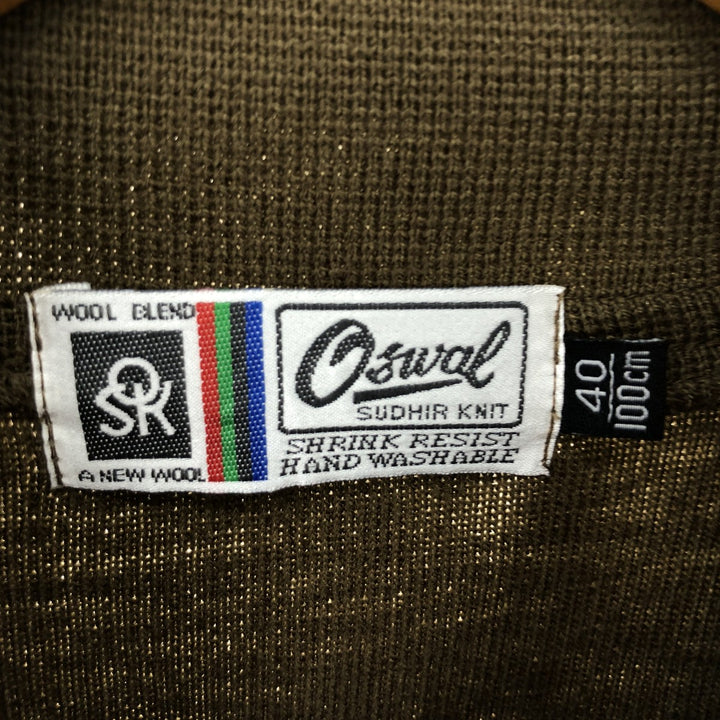 OSWAL Polo Knit Sweater, Men's Size L unclear brown type Vintage Second Hand