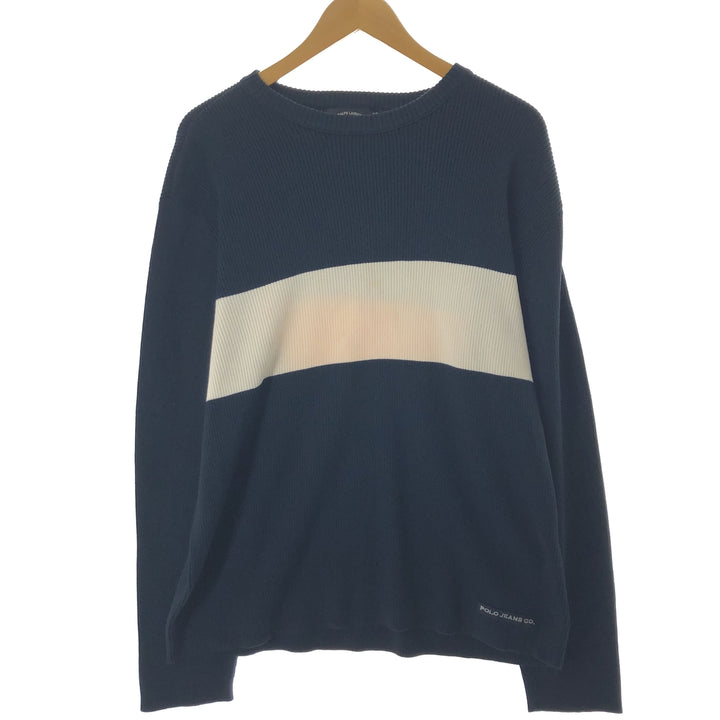 Ralph Lauren POLO JEANS COMPANY Cotton knit sweater Men's L size / eaa463588