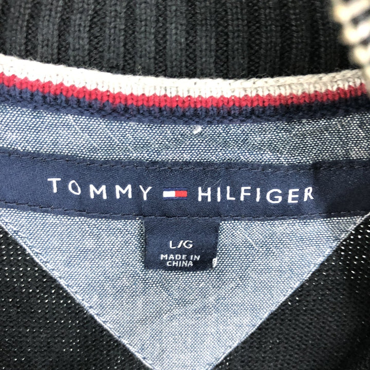 Tommy Hilfiger Cotton knit half zip sweater Men's size L / eaa463785