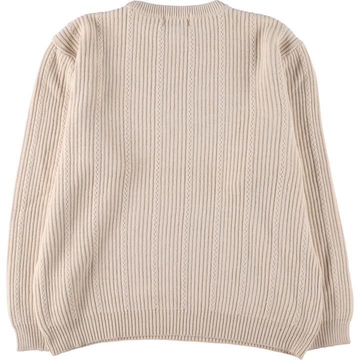 90'S Ralph Lauren CHAPS cotton knit sweater, men's size L, vintage / eaa463786