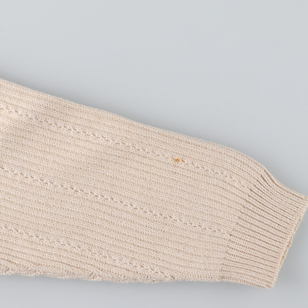 90'S Ralph Lauren CHAPS cotton knit sweater, men's size L, vintage / eaa463786