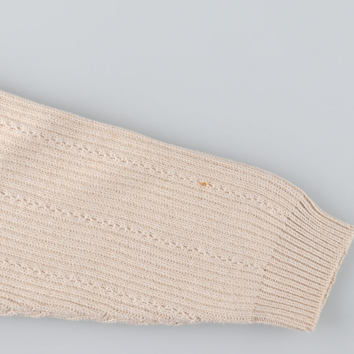 90'S Ralph Lauren CHAPS cotton knit sweater, men's size L, vintage / eaa463786