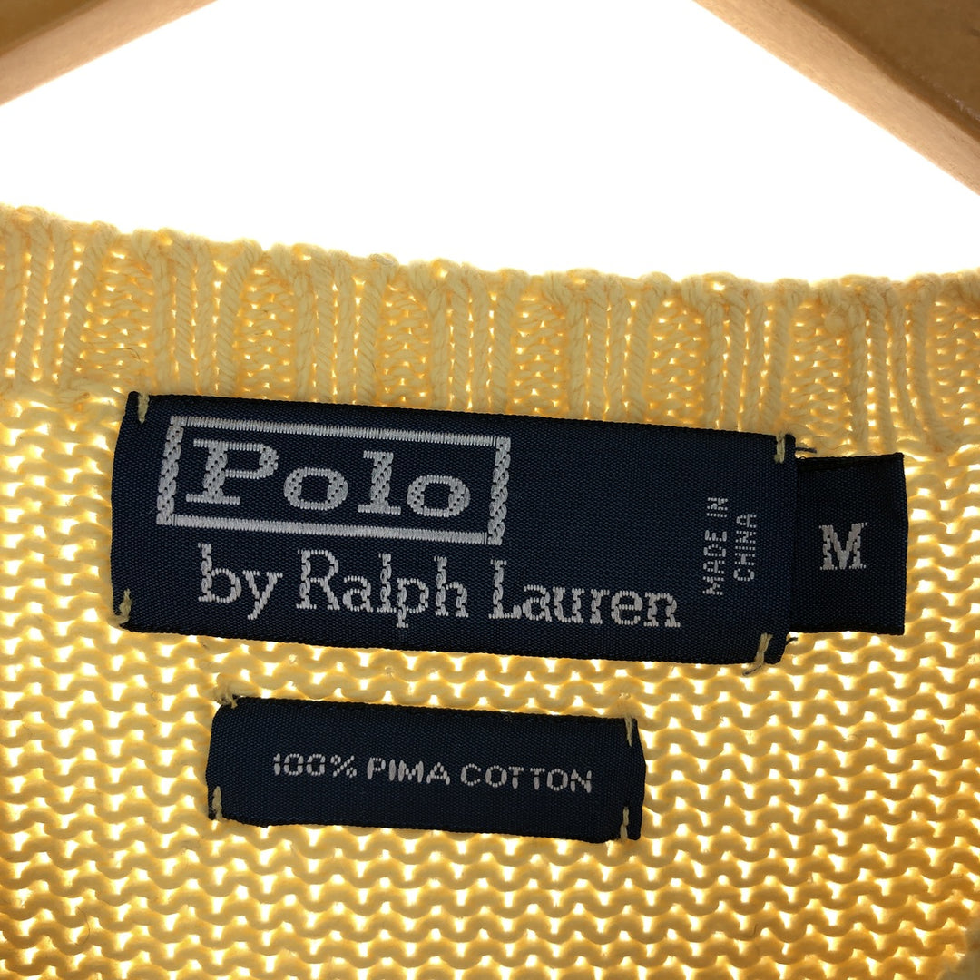 Ralph Lauren POLO by Ralph Lauren Pima cotton knit sweater, men's size M / eaa463793