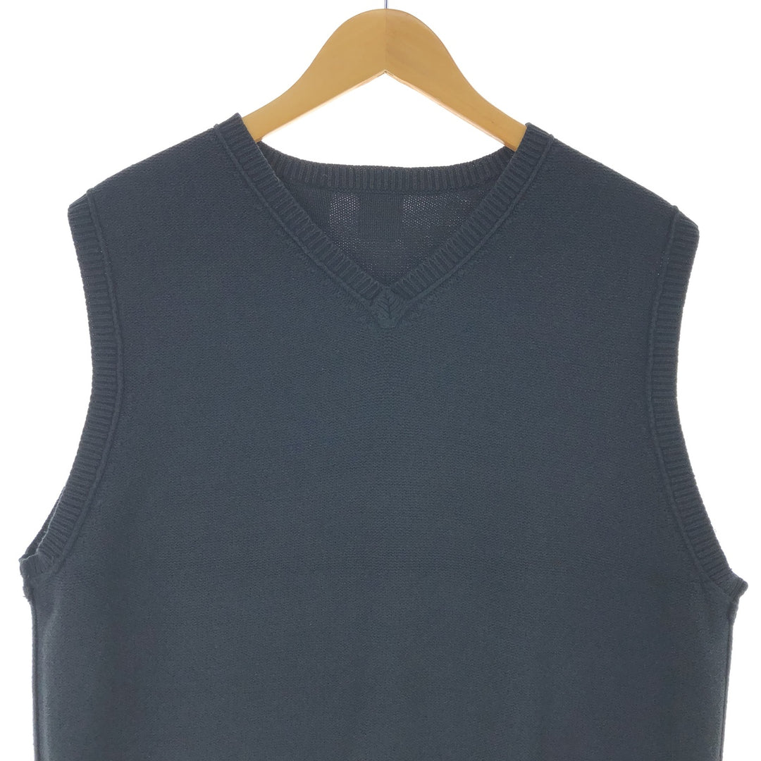 GAP V-neck cotton knit vest, men's size M / eaa463814