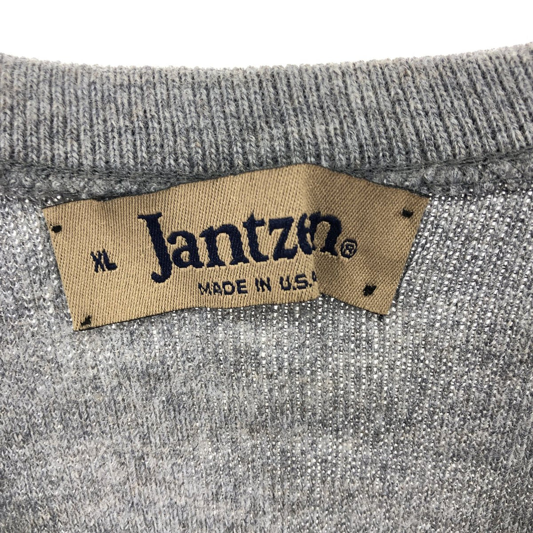 Jantzen V-neck knit vest made in USA, men's XL size /eaa463820