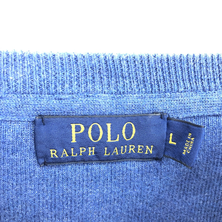 Ralph Lauren POLO by Ralph Lauren Cotton Knit Sweater Men's L size / eaa463958