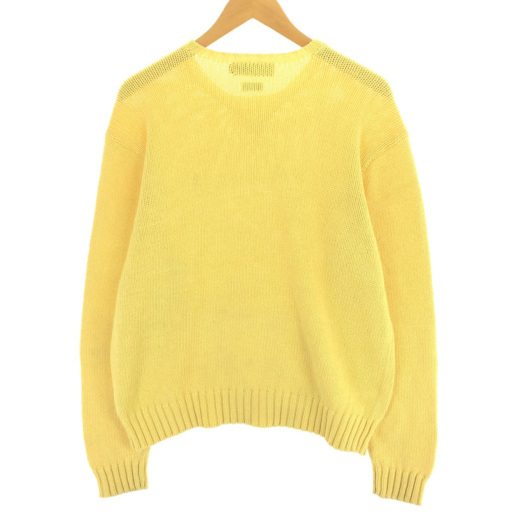 Ralph Lauren POLO by Ralph Lauren Ribbed Linen x Cotton Knit Sweater Men's L size / eaa463959