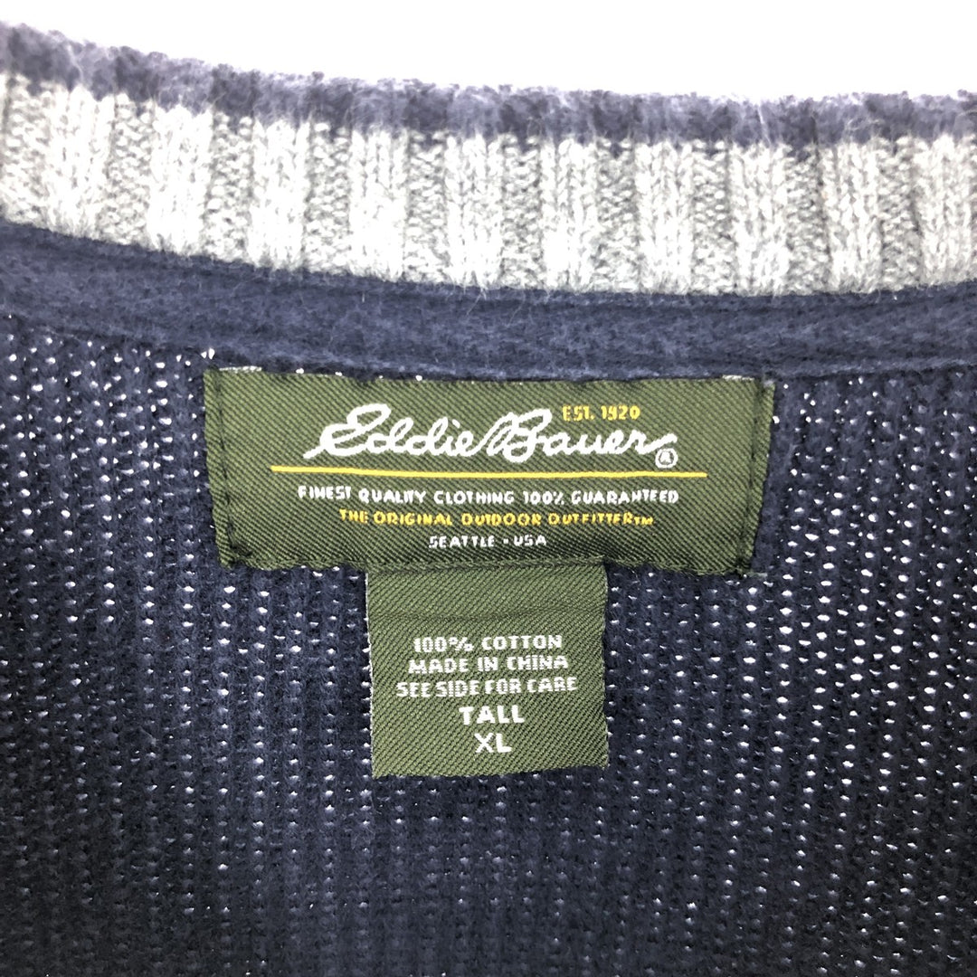 Eddie Bauer Cotton Knit Sweater Men's XL Size / eaa463976