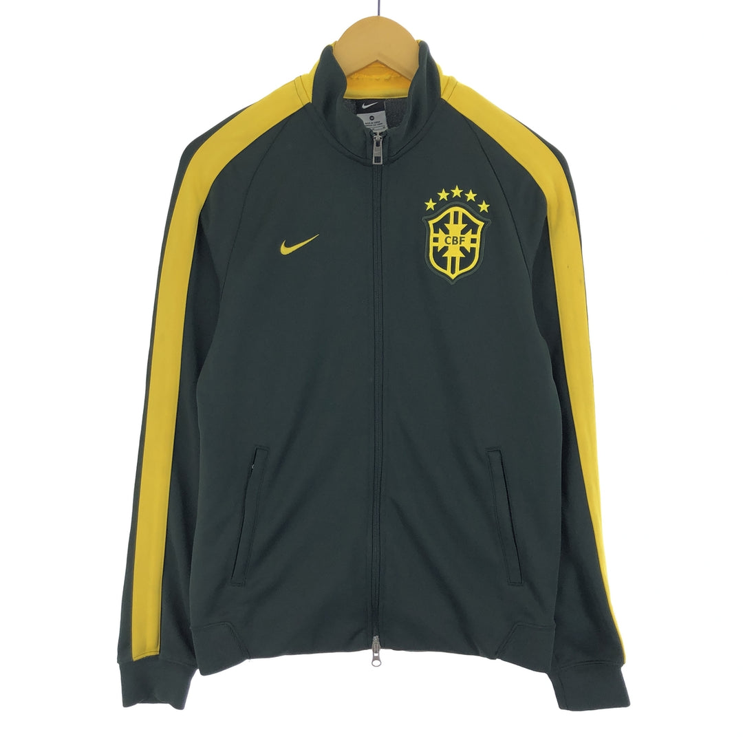 Nike Brazilian Football Confederation Jersey Track Jacket Men's M /eaa464013