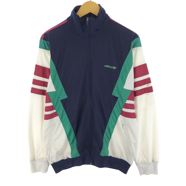 80'S Adidas Jersey Track Jacket Men's L Vintage / eaa464017