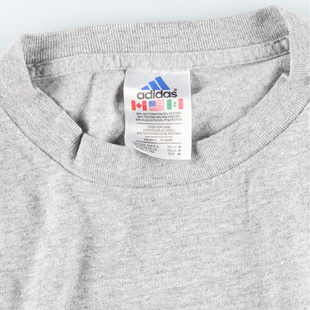 Adidas Back Print Logo T-Shirt Made in USA Men's M /eaa464036