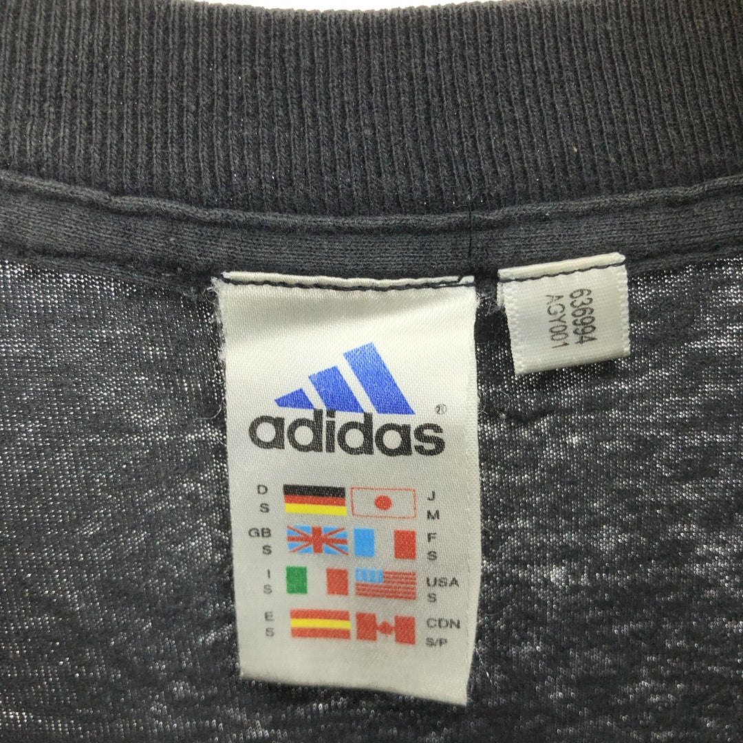 00'S Adidas sports print T-shirt men's S vintage / eaa464048