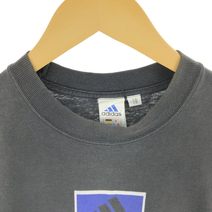 00'S Adidas sports print T-shirt men's S vintage / eaa464048