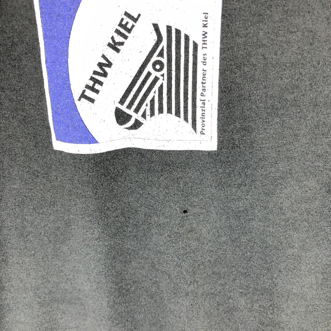 00'S Adidas sports print T-shirt men's S vintage / eaa464048