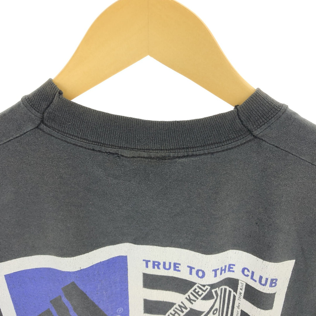 00'S Adidas sports print T-shirt men's S vintage / eaa464048