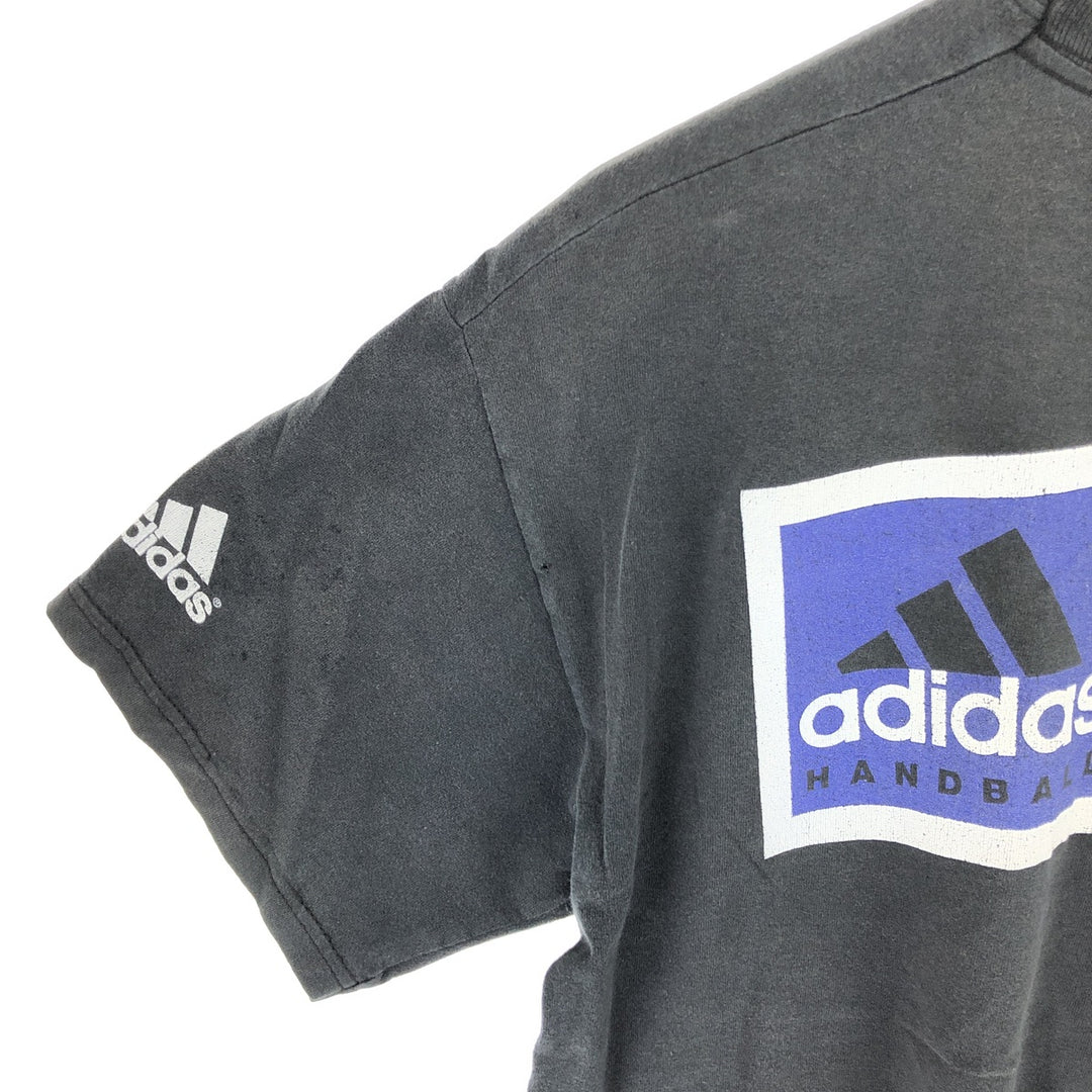 00'S Adidas sports print T-shirt men's S vintage / eaa464048