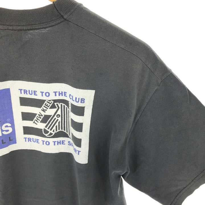 00'S Adidas sports print T-shirt men's S vintage / eaa464048