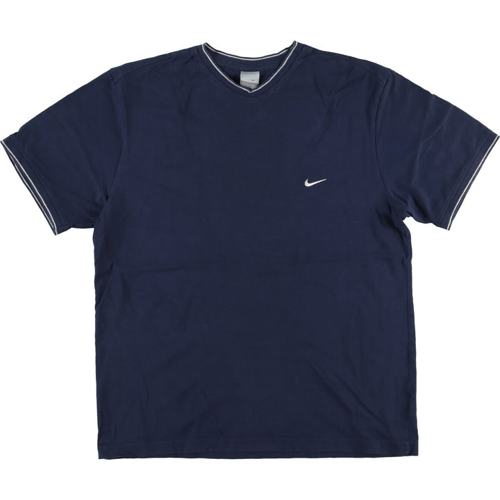 00'S Nike V-neck one-point logo T-shirt Men's XL /eaa464063