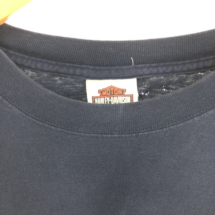 90'S Harley-Davidson Hanes Long Sleeve T-Shirt Made in USA Men's XXL Vintage /eaa464072