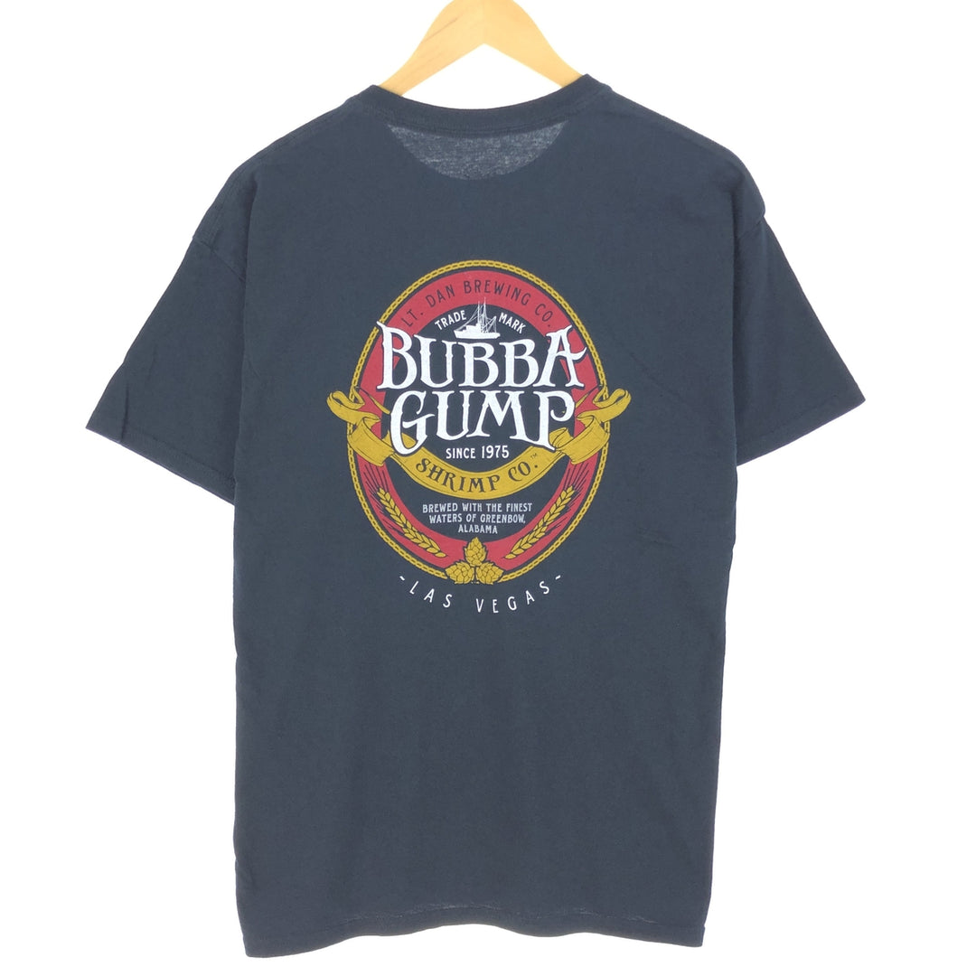 BUBBA GUMP SHRIMP Bubba Gump Shrimp Back Print Advertising T-Shirt Men's L /eaa464147