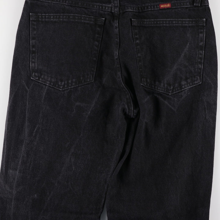 RUSTLER Black Denim Straight Denim Pants Men's W32 equivalent / eaa464200