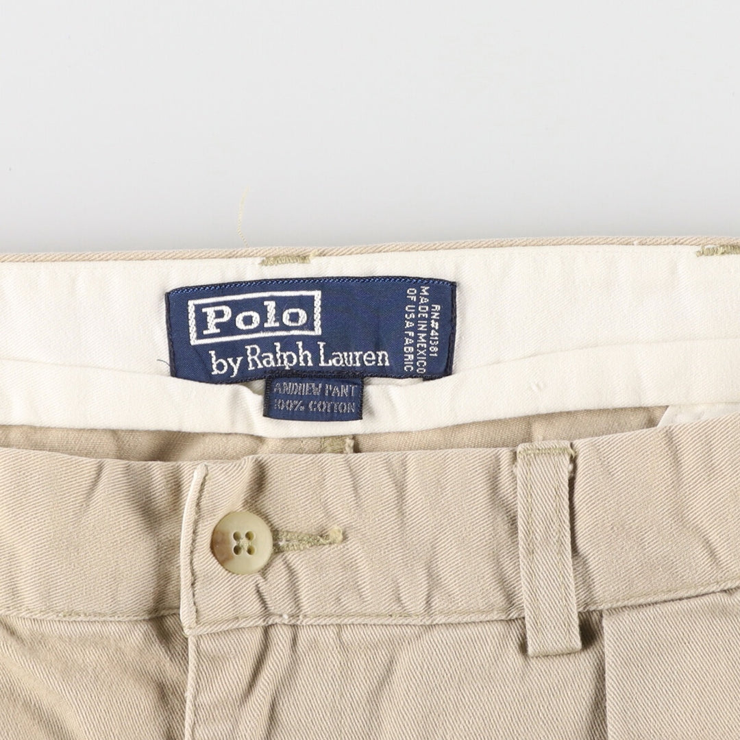 Ralph Lauren POLO by Ralph Lauren Two-pleat Chino Pants Men's W34 / eaa464247