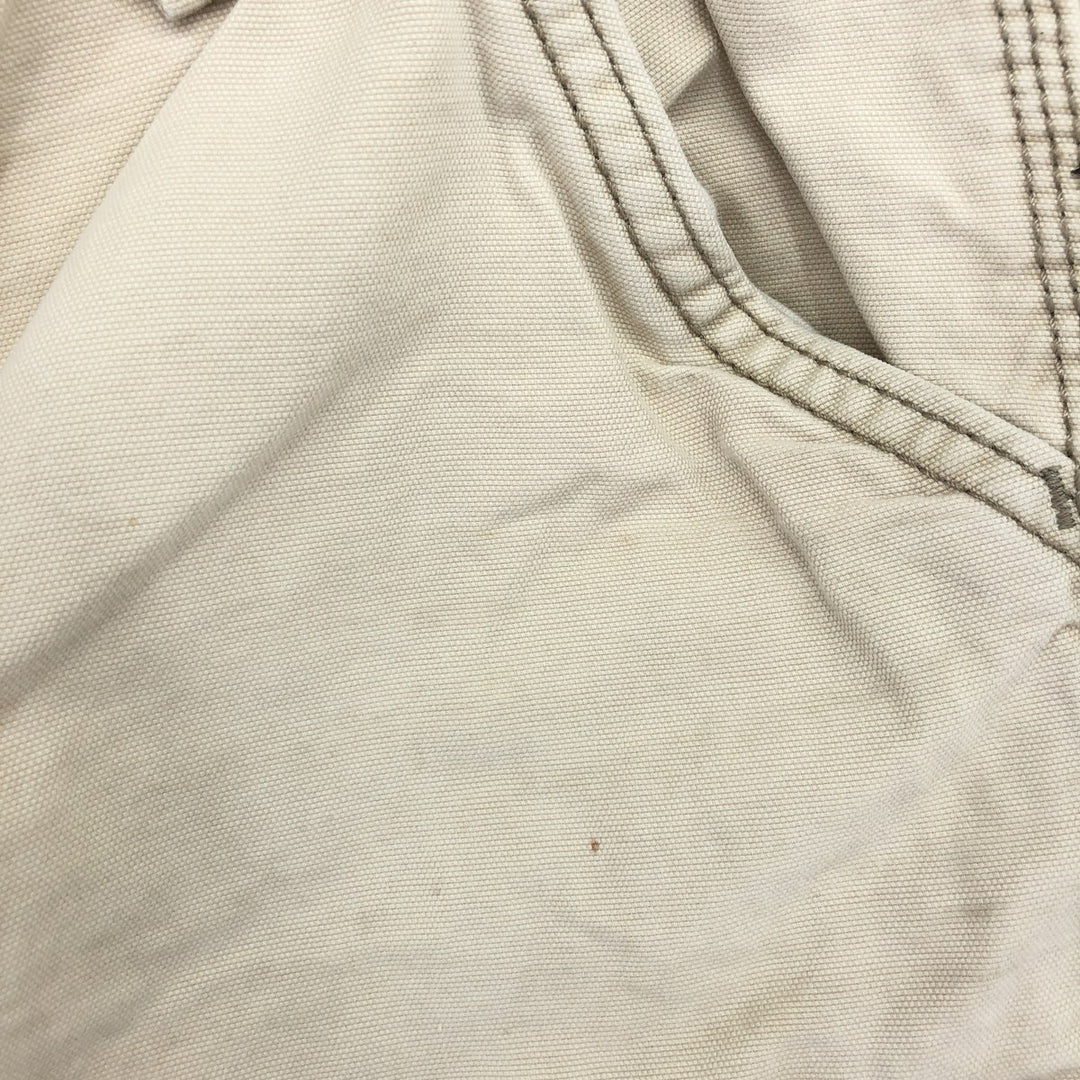 Carhartt Relaxed Fit Cargo Shorts, Men's, W32 cotton Beige type Vintage Second Hand