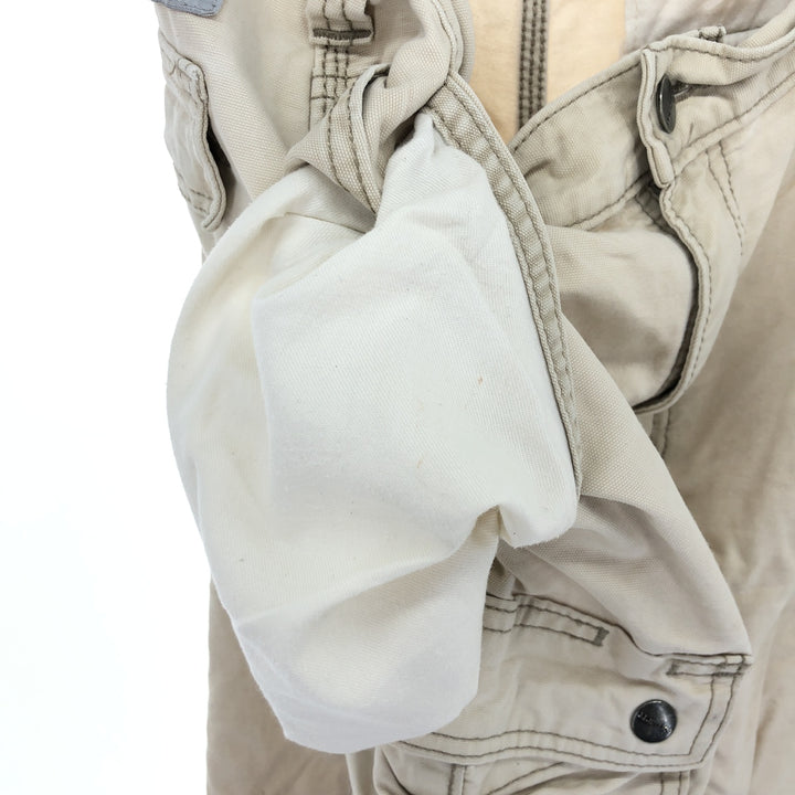 Carhartt Relaxed Fit Cargo Shorts, Men's, W32 cotton Beige type Vintage Second Hand