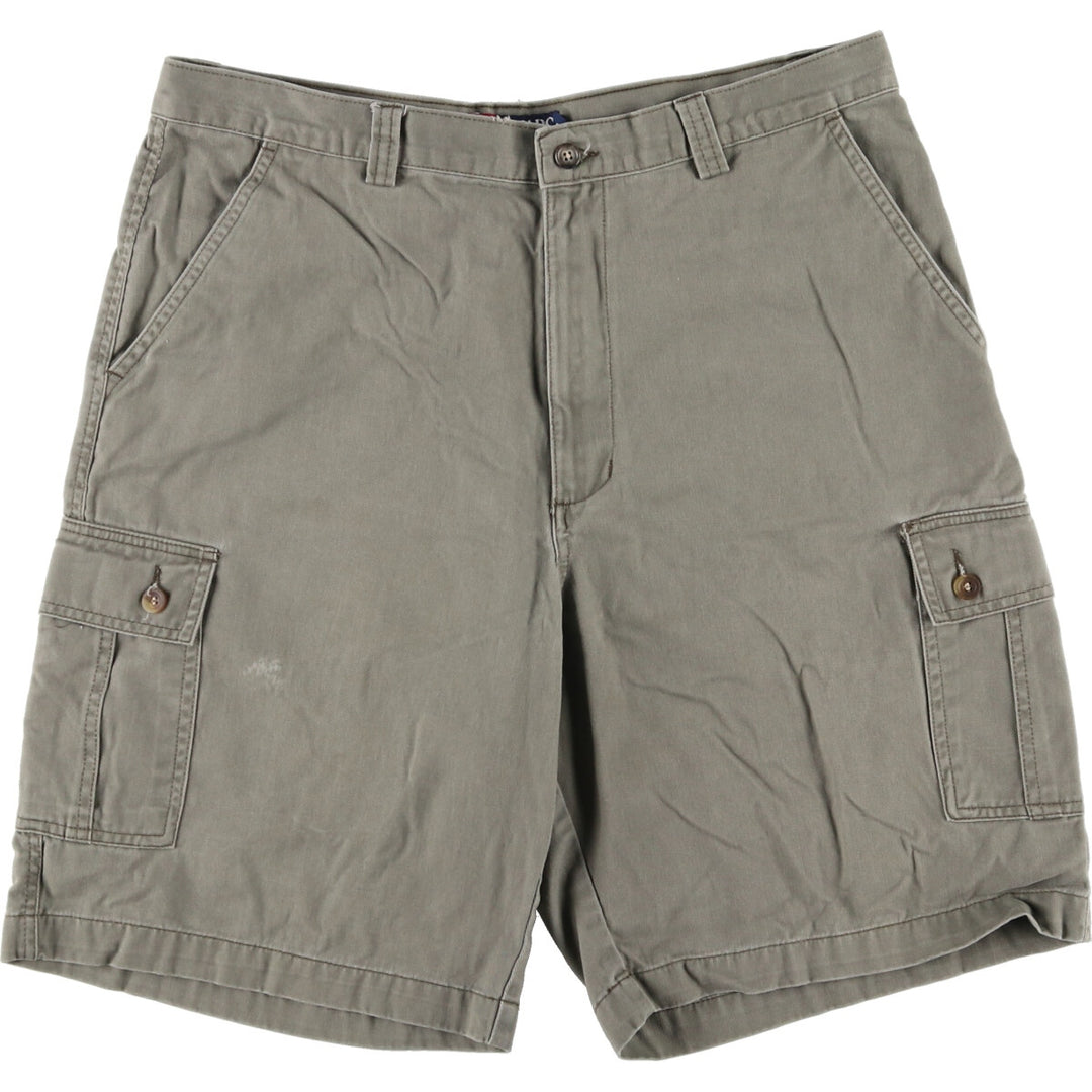 90'S Ralph Lauren CHAPS cargo shorts short pants men's w36 vintage cotton Khaki type Vintage Second Hand