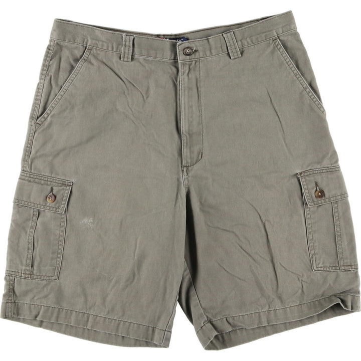 90'S Ralph Lauren CHAPS cargo shorts short pants men's w36 vintage cotton Khaki type Vintage Second Hand