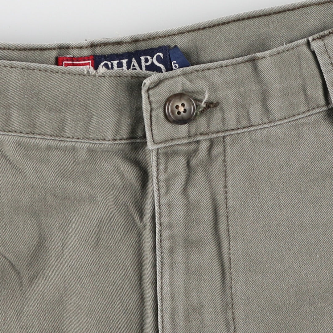 90'S Ralph Lauren CHAPS cargo shorts short pants men's w36 vintage cotton Khaki type Vintage Second Hand