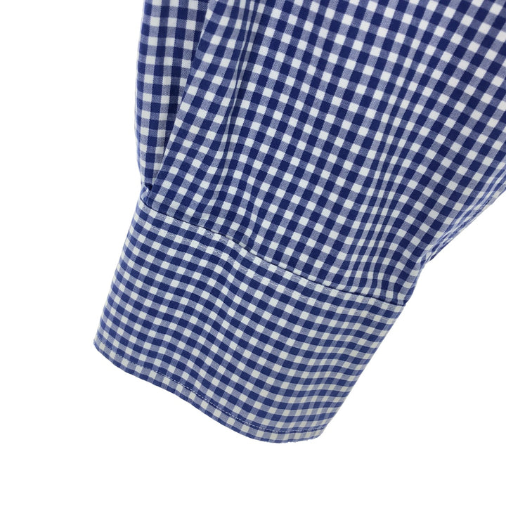 Ralph Lauren Gingham Check Long Sleeve Cotton Check Shirt Men's L /eaa464305