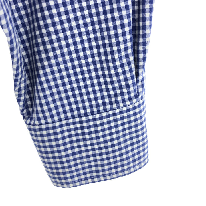 Ralph Lauren Gingham Check Long Sleeve Cotton Check Shirt Men's L /eaa464305