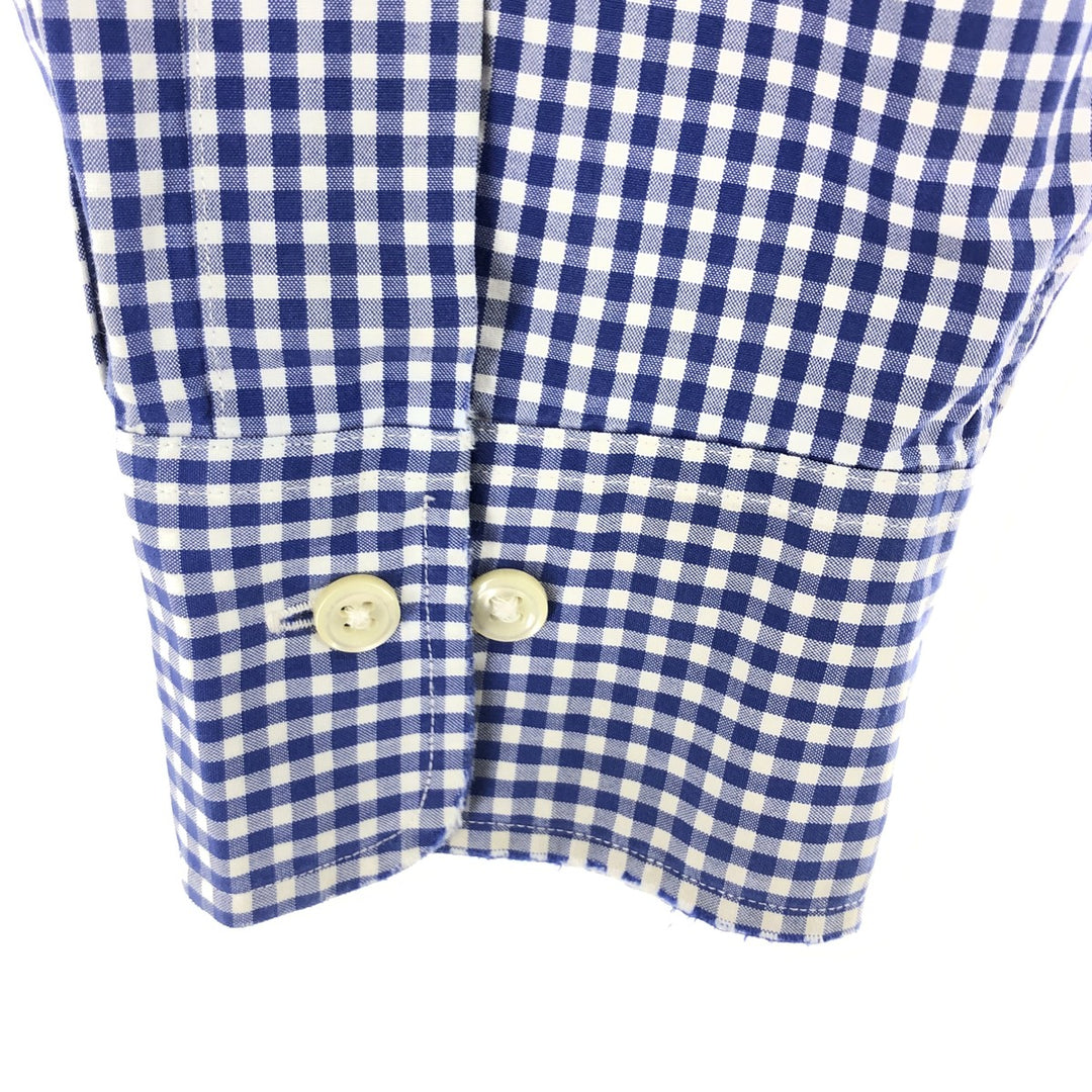Ralph Lauren Gingham Check Long Sleeve Cotton Check Shirt Men's L /eaa464305